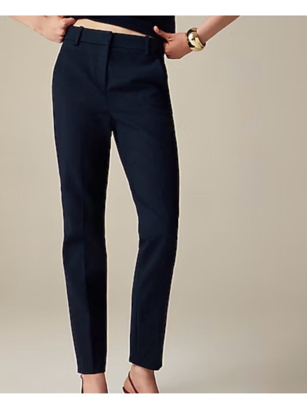 J. Crew Navy High-Rise Cameron Pants 8